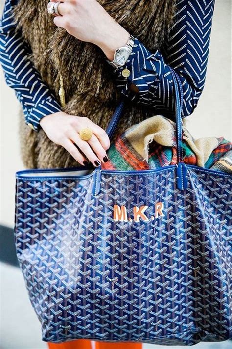 goyard printed monogram bag|Goyard zip tote.